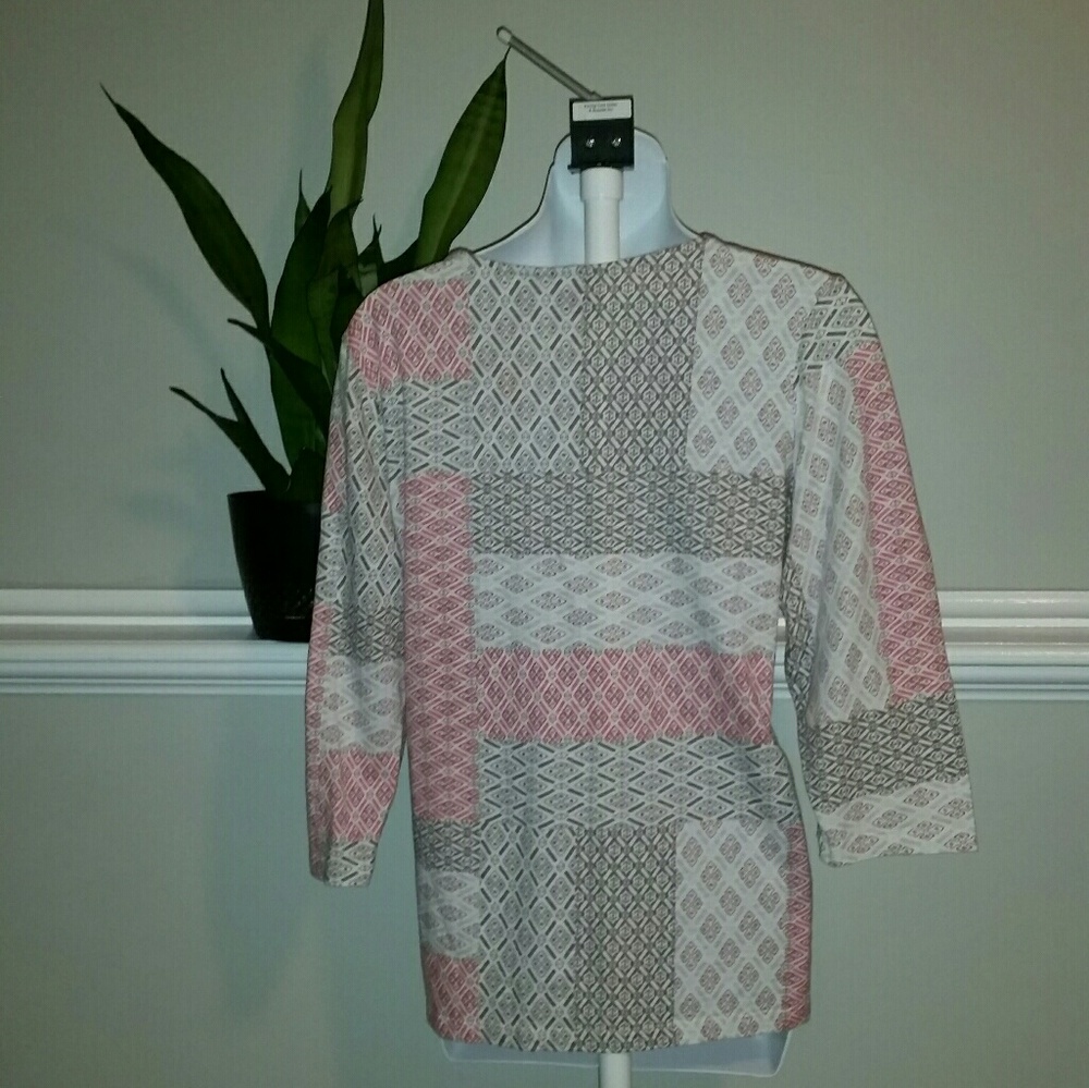 Chico's Patterned Top - image 3